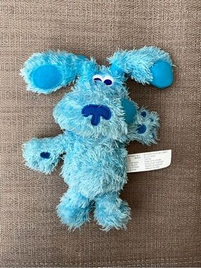 RARE 2007 Open
Mouth Bean Plush Blue
From Blue's Clues
Mattel, Viacom.